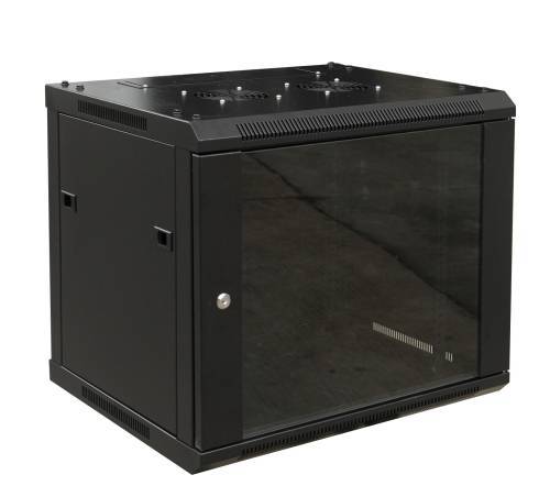 RACK06 KΑΜΠΙΝΑ ΕΠΙΤΟΙΧΙΑ ΜΕ ΓΥΑΛΙΝΗ ΠΟΡΤΑ 19'' 18U (600X600X910) EΠΙΛΟΓΗ ACCESSORIES!